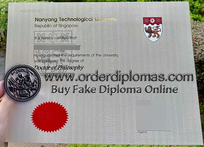 buy fake Nanyang University of Technology diploma