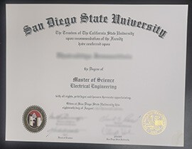 Buy San Diego State University Fake Diploma, SUSD degree