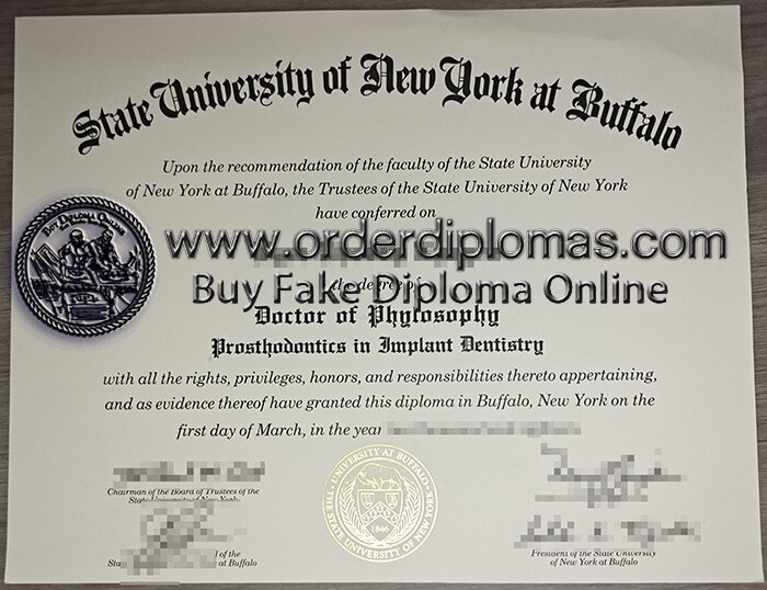 buy fake University at Buffalo diploma