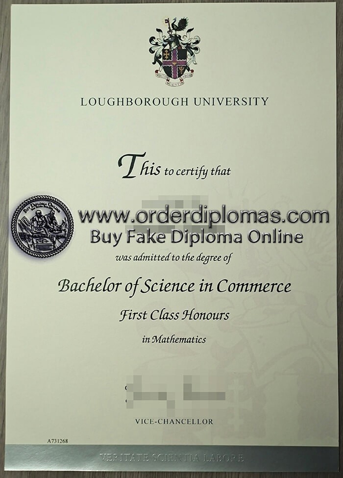 buy fake Loughborough University diploma