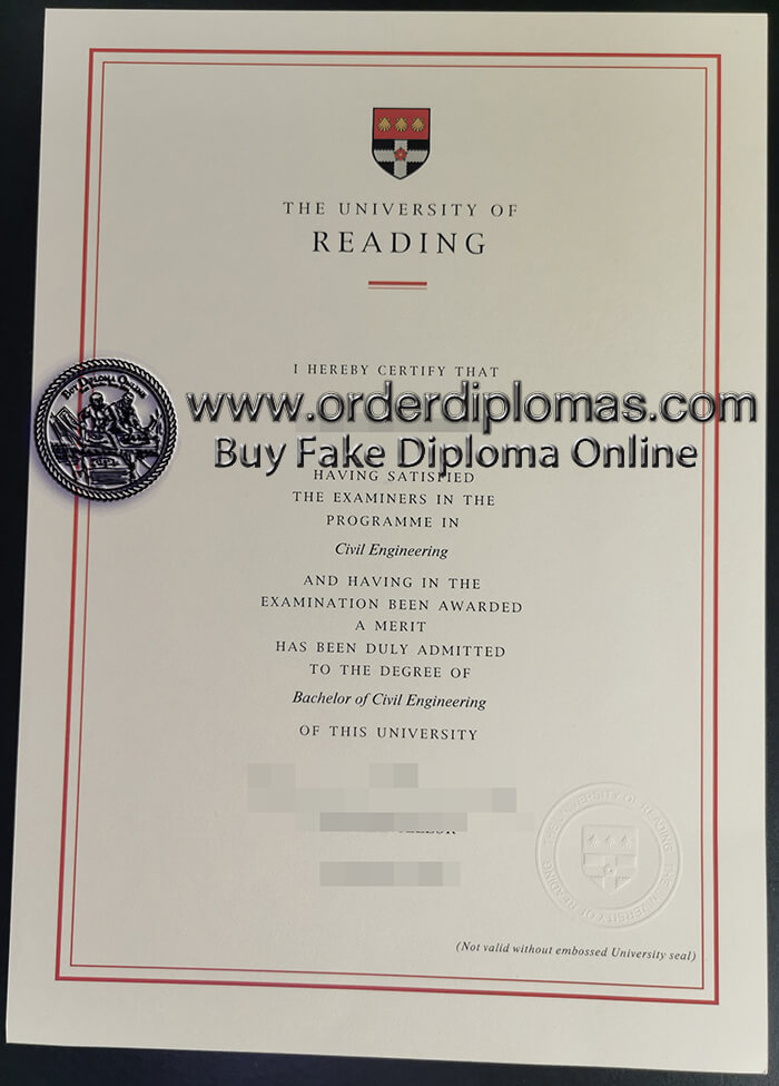 buy fake University Of Reading diploma