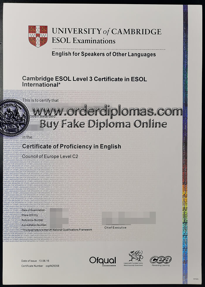 buy fake university of cambridge esol examinations certificate