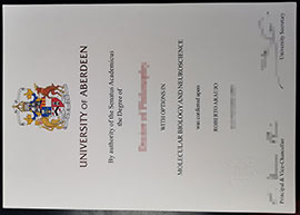Where to buy fake University of Aberdeen diploma?