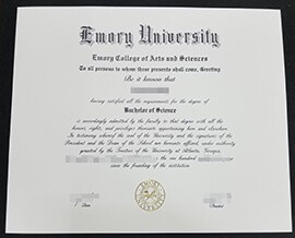 Buy fake degrees from Emory University, buy fake diplomas online