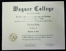 How to buy Wagner College fake diploma?