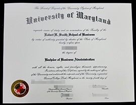 Buy a University of Maryland diploma online
