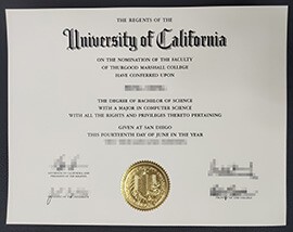 Where Can I Buy UC San Diego diploma? Buy UC Fake Degree