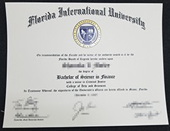 Buy fake diploma from Florida International University (FIU) online.