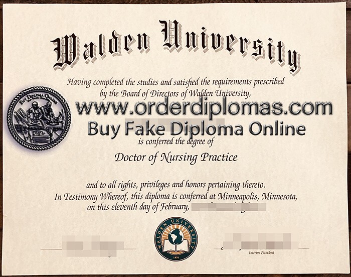 buy fake Walden University diploma
