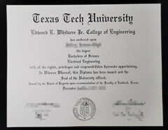 Where To Make Texas Tech University Fake Diploma