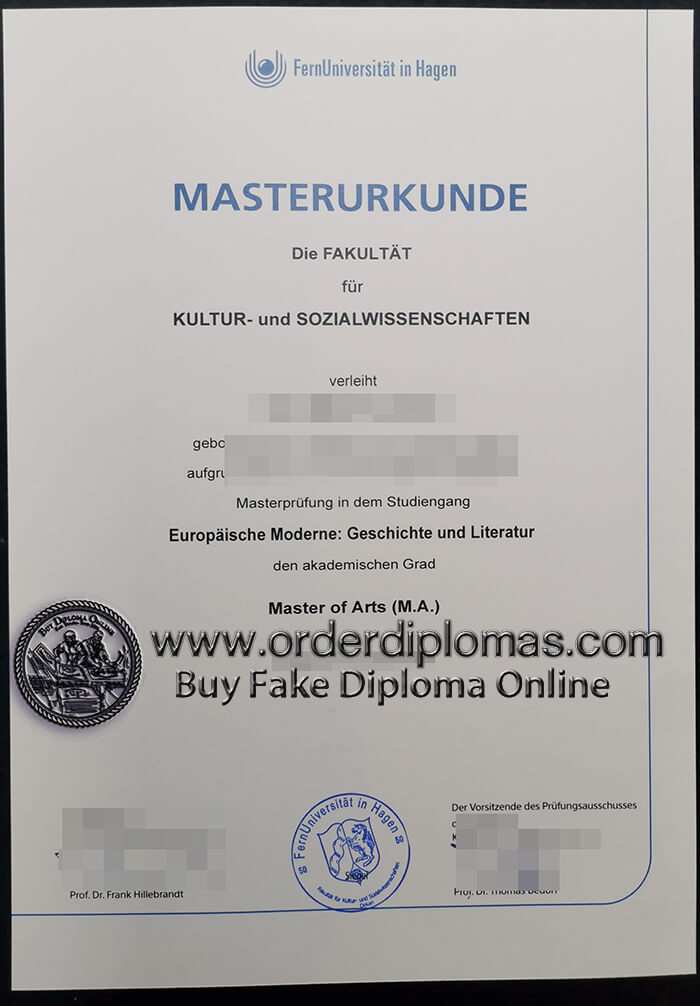 buy fake Fernuniversität Hagen diploma