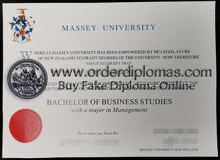 buy fake Massey University diploma