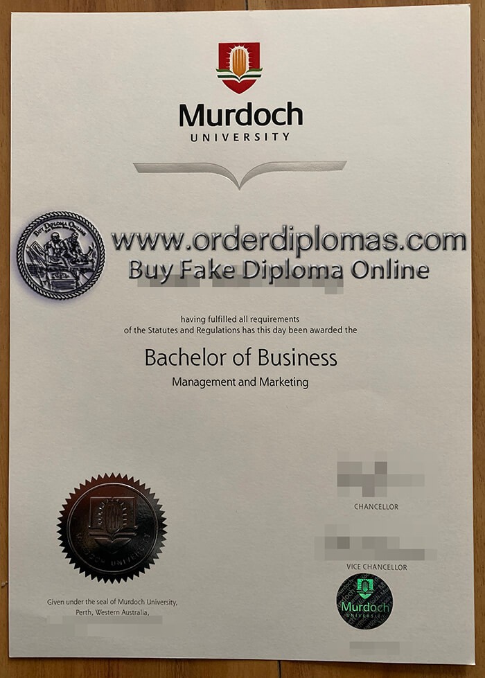 buy fake Murdoch University diploma