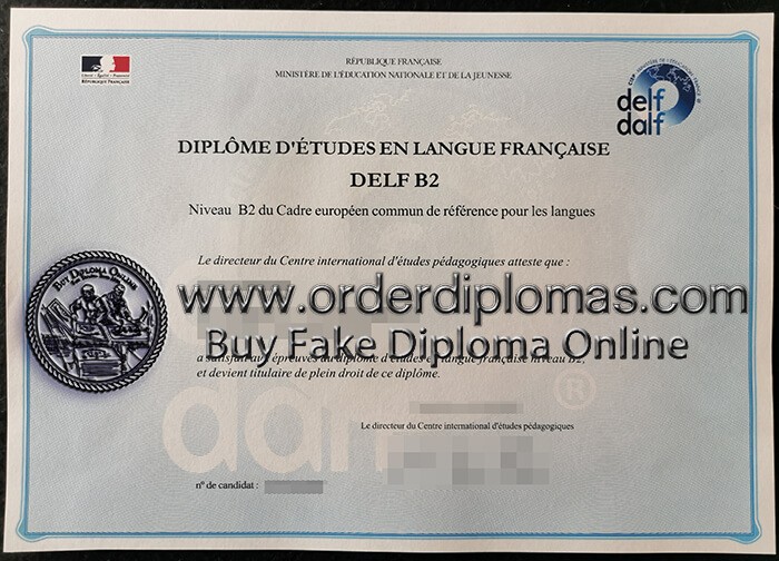 buy fake Delf-Dalf Certificate