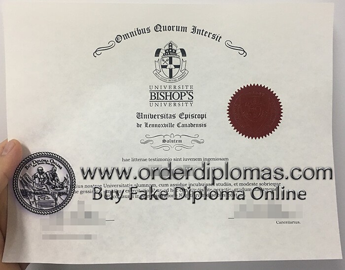 buy fake Bishop's University diploma