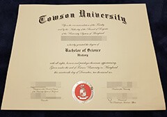 Where to buy a fake Towson University diploma?