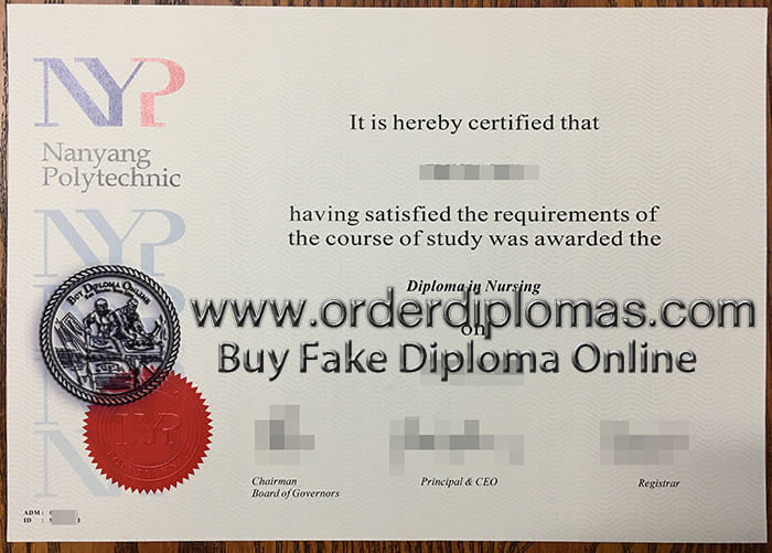 buy fake nanyang polytechnic diploma