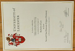 Buy fake University of Leicester diploma online.