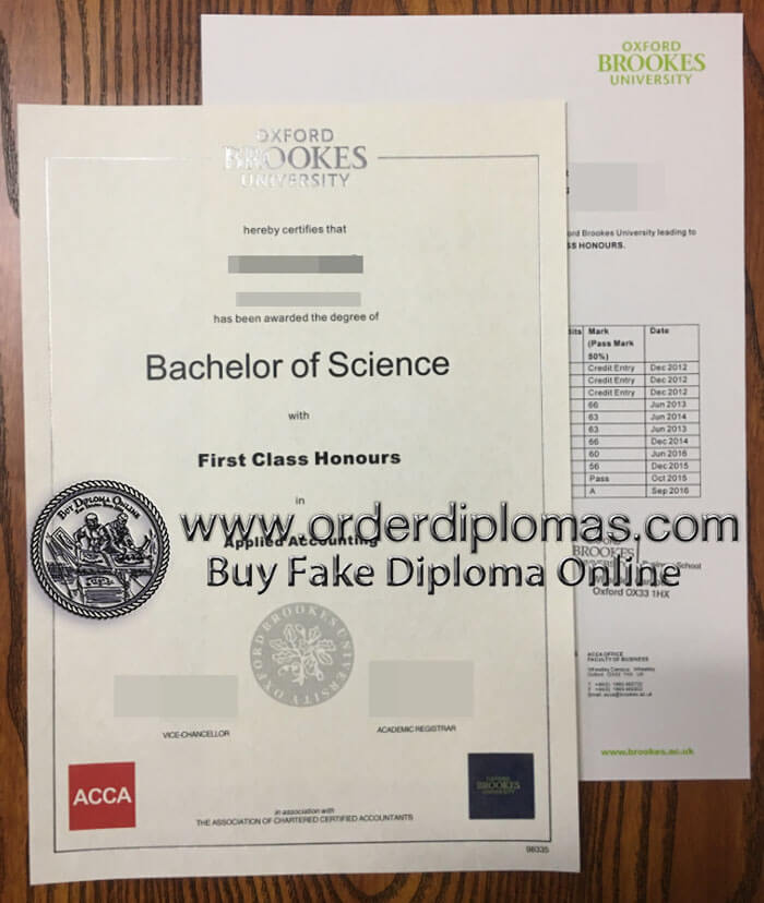 buy fake Oxford Brookes University diploma`