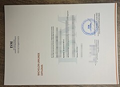 Buy German ISM diploma certificate online.