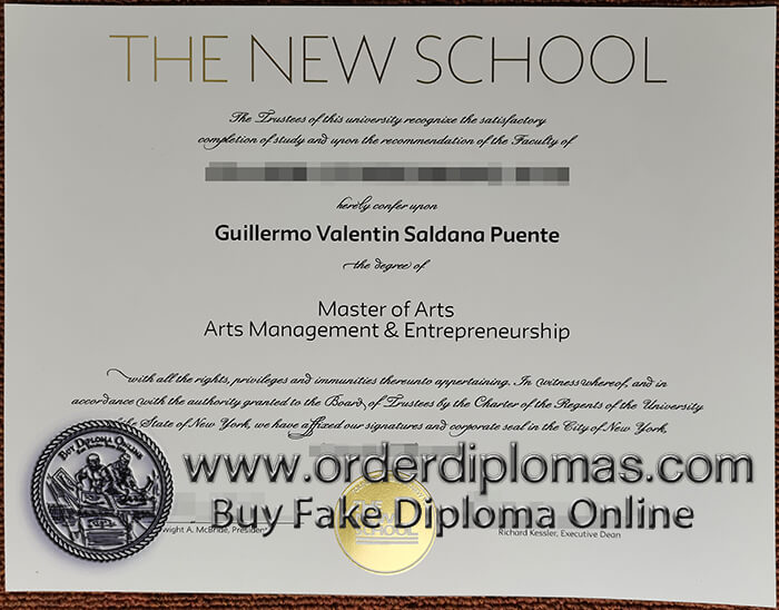 buy fake The New school diploma