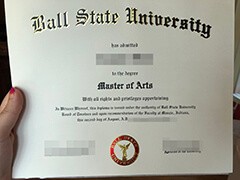 How to order Ball State University fake diploma?