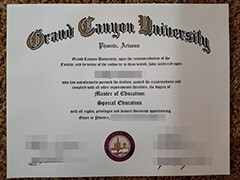 Grand Canyon University Diploma, Buy Fake Degree in USA.
