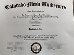 How to order a fake colorado mesa university degree?