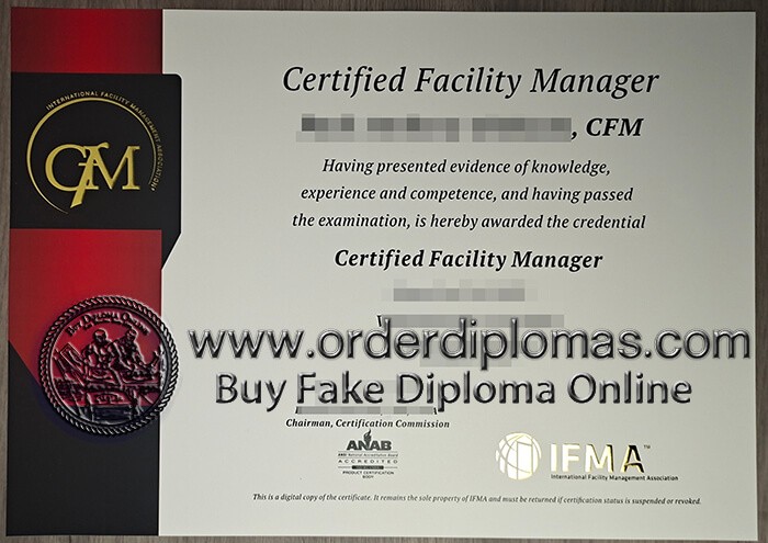 buy fake CFM diploma