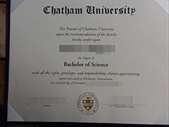 How to buy a fake Chatham University degree certificate?