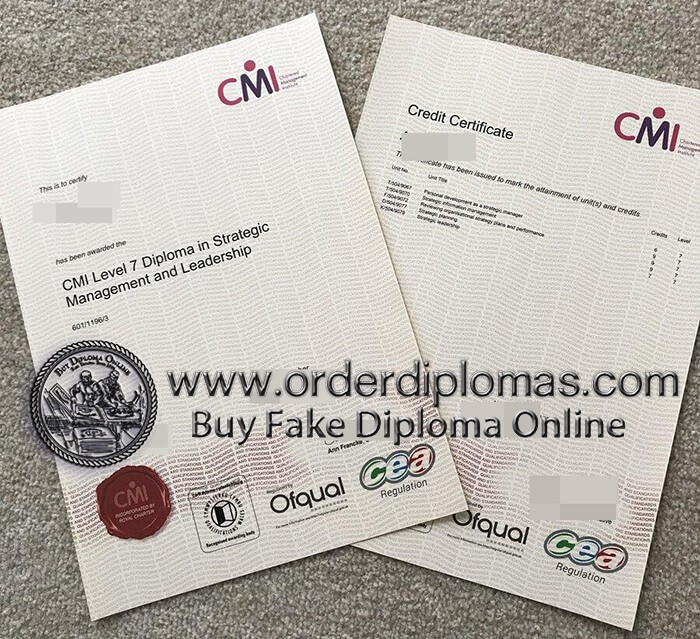 buy fake CMI diploma