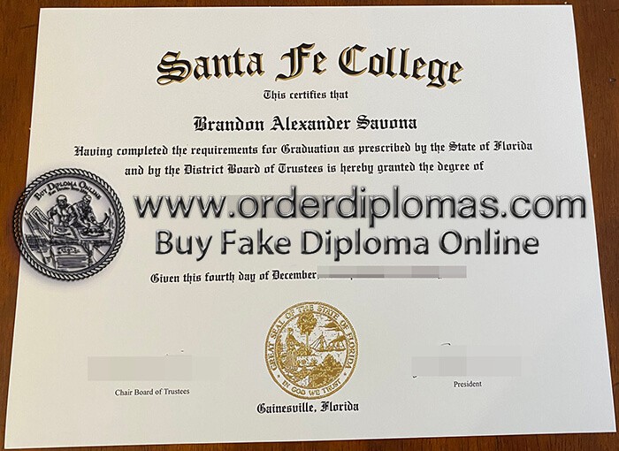buy fake Santa fe college diploma,