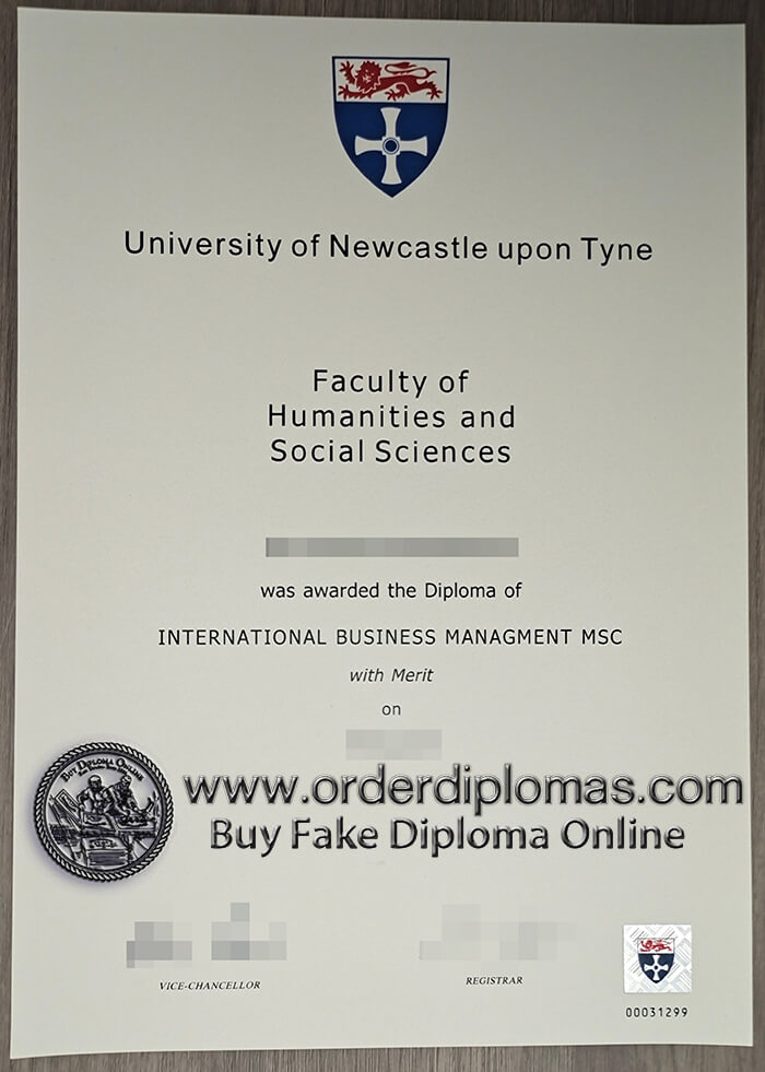 buy fake university of newcastle upon Tyne diploma