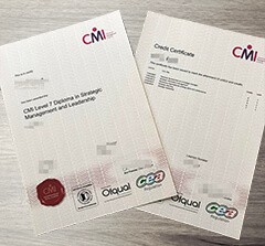 How much does it cost to buy a CMI certificate online?