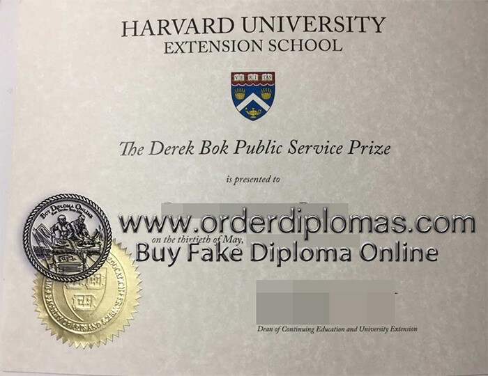 buy fake Harvard university extension school diploma