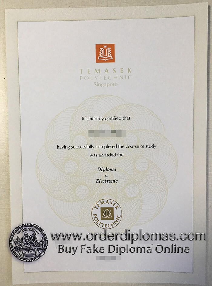 buy fake Temasek polytechnic diploma