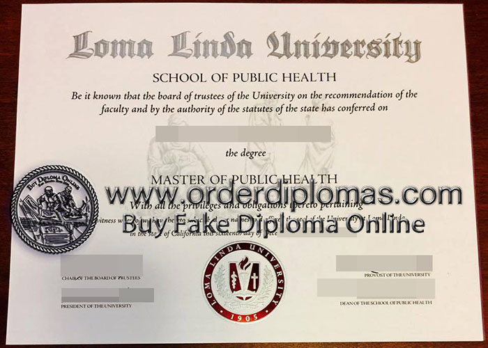 buy fake loma linda university diploma