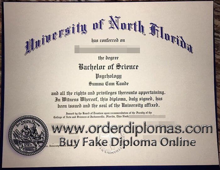 buy fake university of north florida diploma