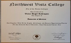 How long to buy Northwest Vista College fake diploma?