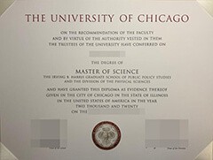 Where to create the fake University of chicago degree?