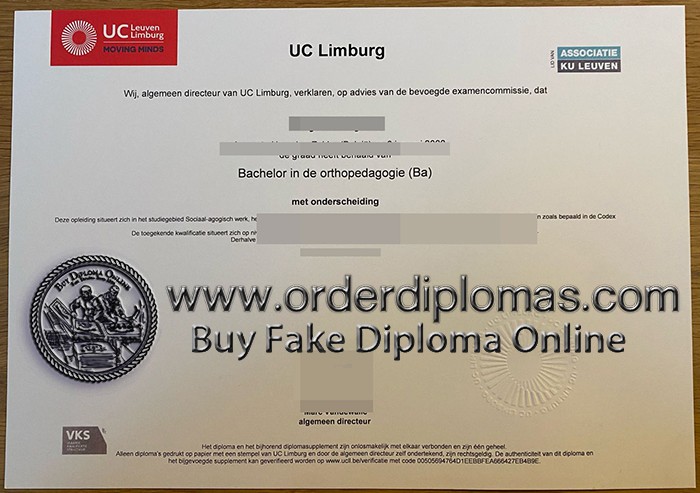 buy fake UC Limburg diploma