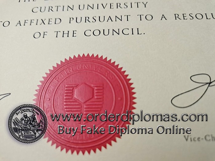 buy fake Curtin University diploma