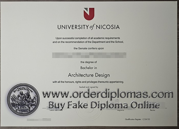 buy fake University of nicosia diploma