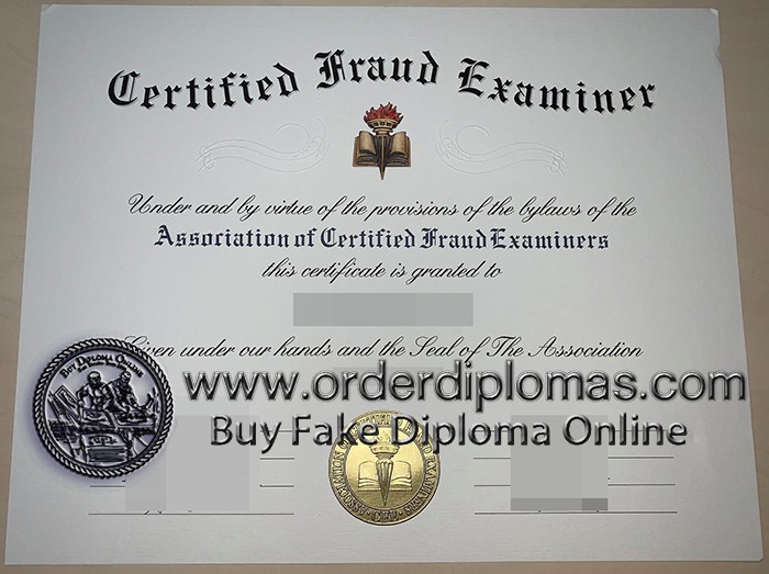 buy fake certified fraud examiner diploma,