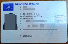 Buy Fake UK driver’s license, how much to get a UK scannable drivers license in England?