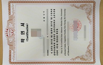 How to buy fake Kim Hyong Jik diploma online?