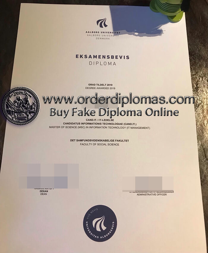 buy fake Aalborg University diploma