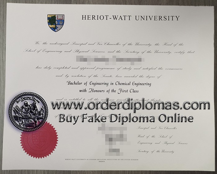 buy fake Heriot watt university diploma