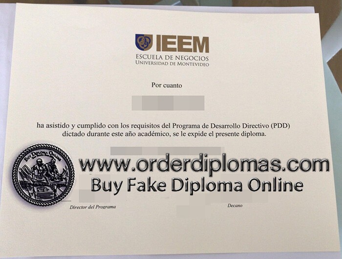 buy fake Universidad de Montevideo diploma