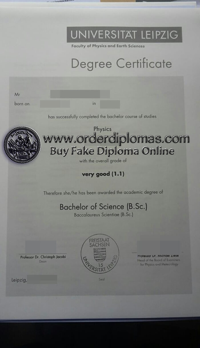 buy fake Universitat Leipzig diploma